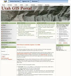 The version 4 website screenshot
