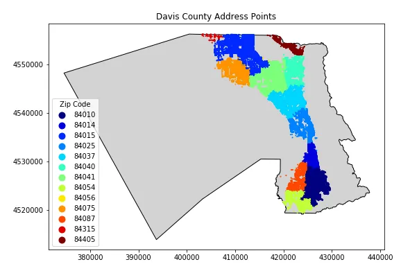 Davis County Address Points