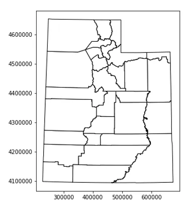 Utah County Boundaries