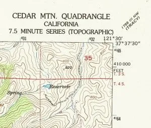 USGS 7.5 Minute Map